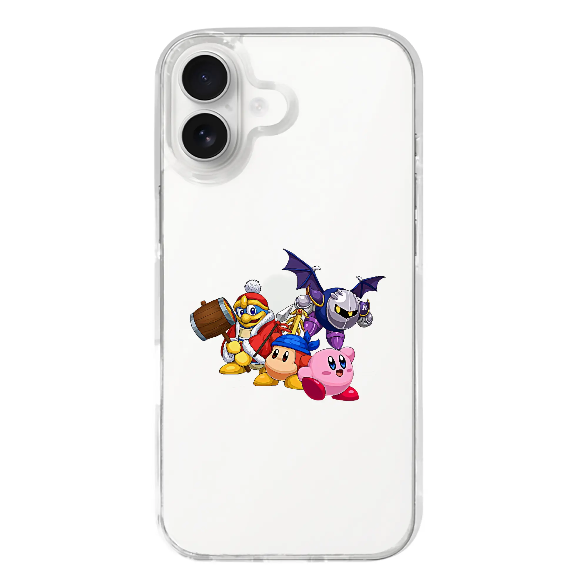 星のカービィ グッズ ワドルディ - iPhone 17シリーズ 透明スマホケース – 薄型・耐衝撃・精密フィット保護カバー